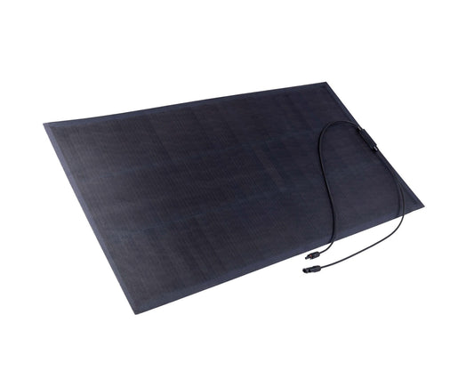 110W Solar Panel Kit -  Semi Flexible Ridged with Wired Connectors